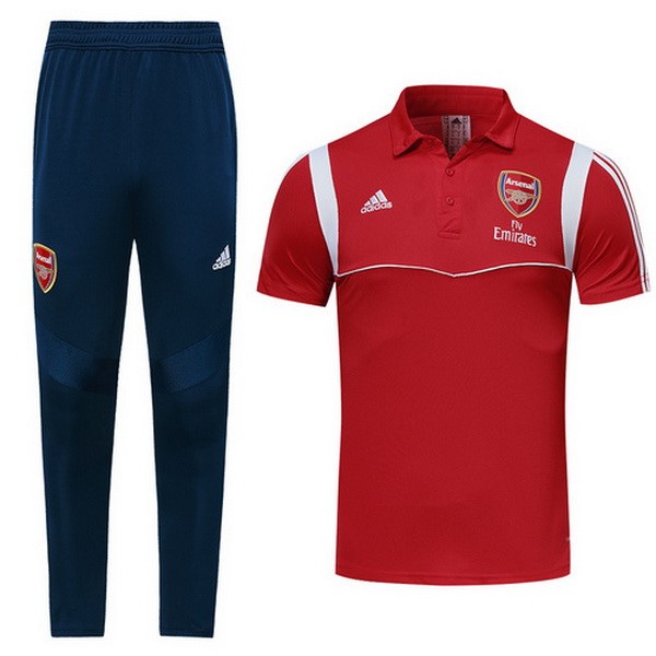 Polo Komplett Set Arsenal 2019-20 Rote